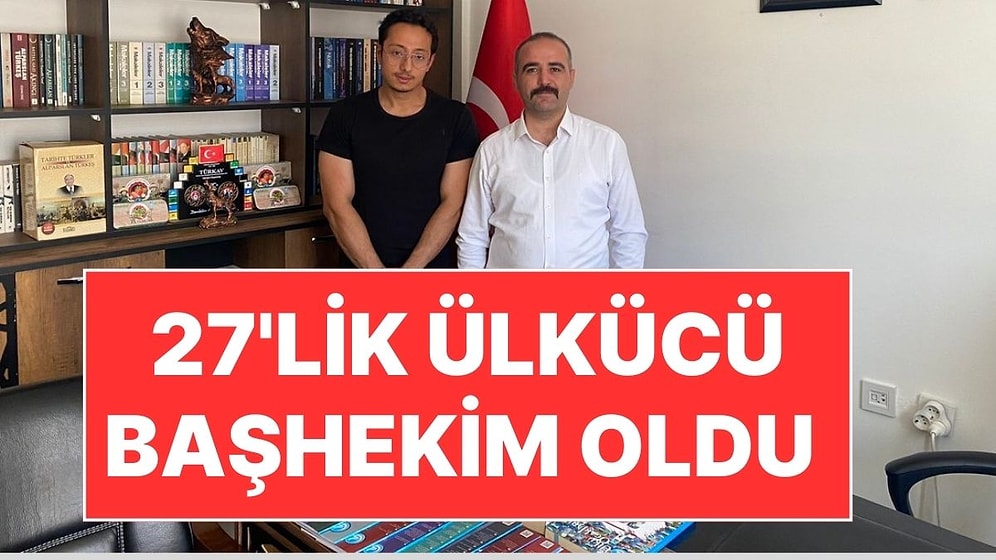 Ülkü Ocakları 'Gurur' Diye Paylaştı, Tartışma Başladı: 27 Yaşındaki Ülkücü Başhekim Gündem Oldu!
