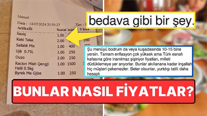 Kazıklanıyor muyuz? Arnavutluk'taki Bir Restorana Ait Adisyon Ucuzluğuyla Görenleri Hayrete Düşürdü