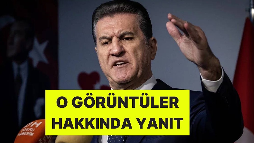 Ortalık Karıştı: Mustafa Sarıgül'den, Sosyal Medyayı Karıştıran O Görüntüler Hakkında Yanıt