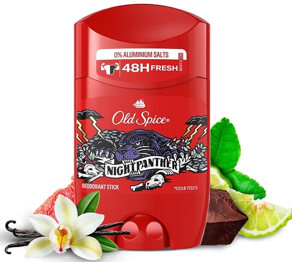 4. Old Spice Night Panther Erkekler İçin Stick Deodorant 50 ml