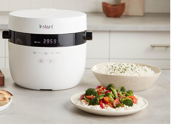 1. Instant Pot Hızlı Pilav Pişirici ve Buharlı Pişirici