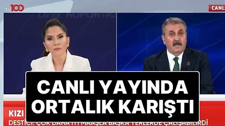 Canlı Yayında Büyük Gerginlik! Kızı TBMM’de Çalışan Mustafa Destici ile Kübra Par Arasında Tansiyon Yükseldi