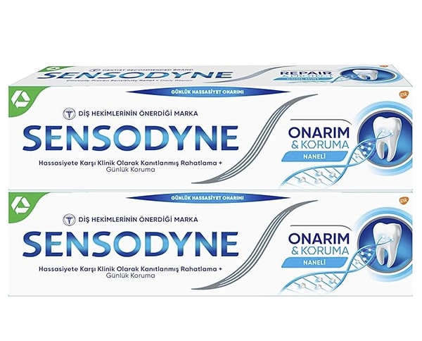 Sensodyne Onarım & Koruma Diş Macunu, Naneli