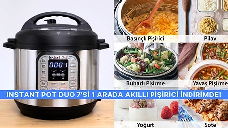 Günün Prime Day Ganimeti: Instant Pot Duo 7'si 1 Arada Akıllı Pişirici İndirimde!