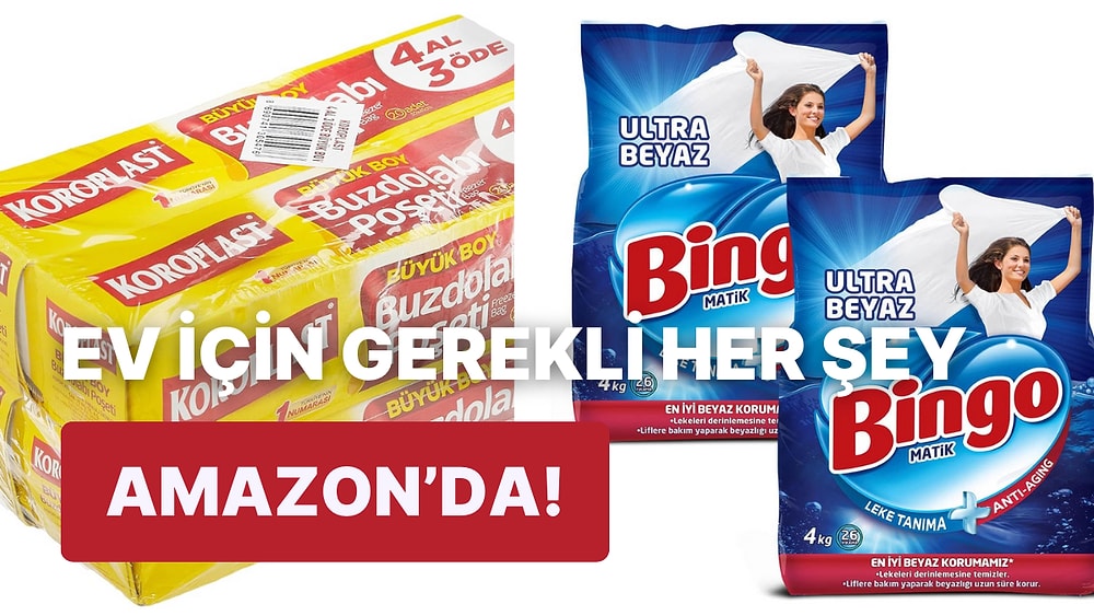 Karlı Bir Hafta Sonu Oluyor! Evinizin İhtiyaçlarını Ucuza Getirmenizi Sağlayacak Ürün Önerileri