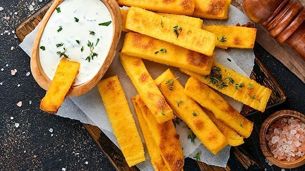 5. Fırında Sebzeli Polenta