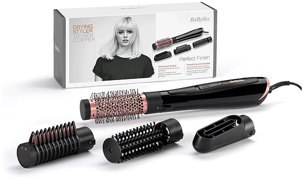 6. Babyliss AS126E Perfect Finish Hava Üflemeli Saç Şekillendirici Set