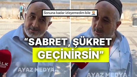 Emekli Maaşıyla Vatandaşlar Nasıl Geçinecek Sorusuna “Geçinecek Tabii ki, Normal Para!” Diyen Amca