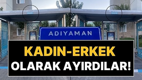 Menzil'in Haremlik-Selamlık Uygulaması: Adıyaman'da Otobüs Durakları Kadın-Erkek Olarak Ayrıldı!