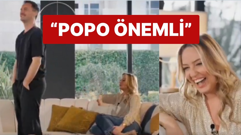 Oyuncu Fırat Çelik'i Övmelere Doyamayan Saba Tümer'den "Popo Kontrolü"