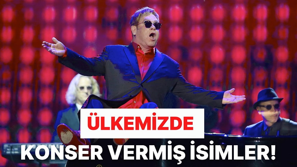 Ülkemizde Konser Vermiş 10 Efsane İsim ve Şarkıları