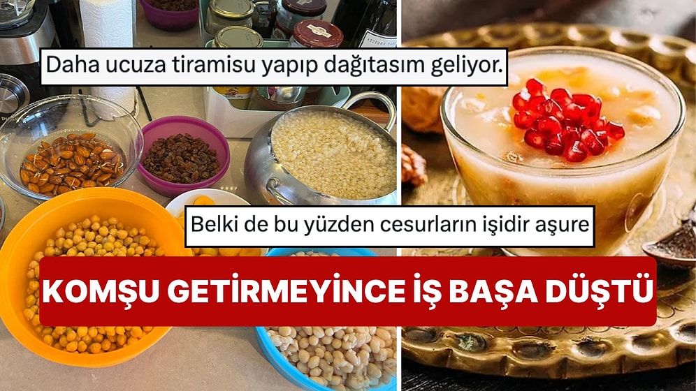 Komşu Getirmeyince Aşure Yapması 2 Gün Sürdü 'Cesurların İşidir Aşure!'