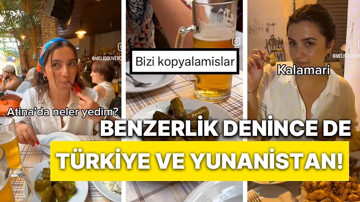 Türkiye ve Yunanistan’ın Yemek İsimlerindeki Benzerliklerine Şaşıracaksınız