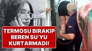 Türkiye'nin Konuştuğu Fotoğraf: Beren Su'yu Kurtarmaya Gelen İtfaiyecinin Elinde Termos Varmış!