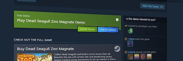 Steam platformdaki ücretsiz demolarda oyuncuların hayli işine yarayacak bir dizi değişikliğe gidiyor.