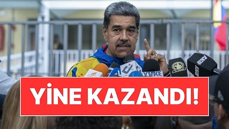 Venezuela'da Seçimi Kazanan İsim Yine Nicolas Maduro Oldu!