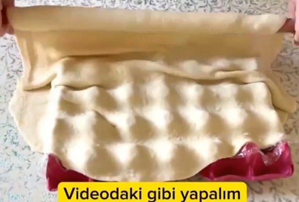 Sosyal medyada paylaşılan videoda, yumurta kartonuyla yapılan ilginç tarif beğeni topladı.