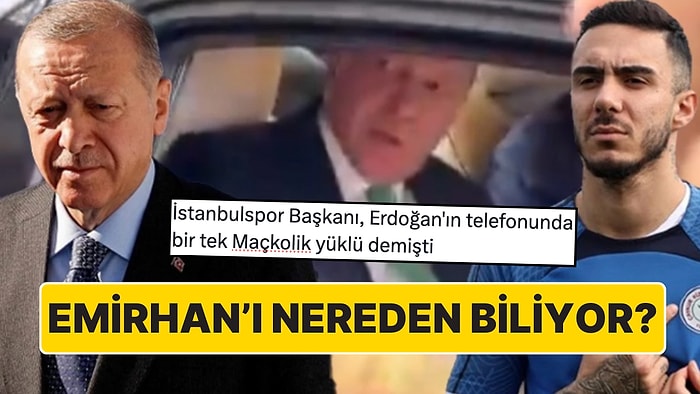 Cumhurbaşkanı Erdoğan'dan Çaykur Rizesporlu Emirhan Topçu'nun Annesine: "Nereye Gönderiyorsun?"