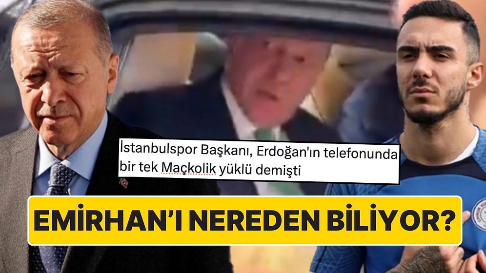 Cumhurbaşkanı Erdoğan'dan Çaykur Rizesporlu Emirhan Topçu'nun Annesine: "Nereye Gönderiyorsun?"