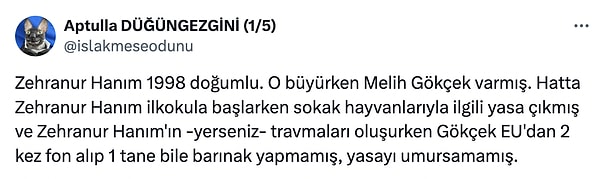 Ak Partili vekile sosyal medyadan gelen tepkilerin bir kısmı ise burada 👇