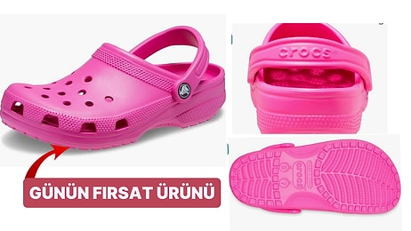 Günün Prime Day Fırsatı: Çok Satanlar Listesinin Yıldızı Crocs Classic Juice Sandalet Terlik İndirimde!