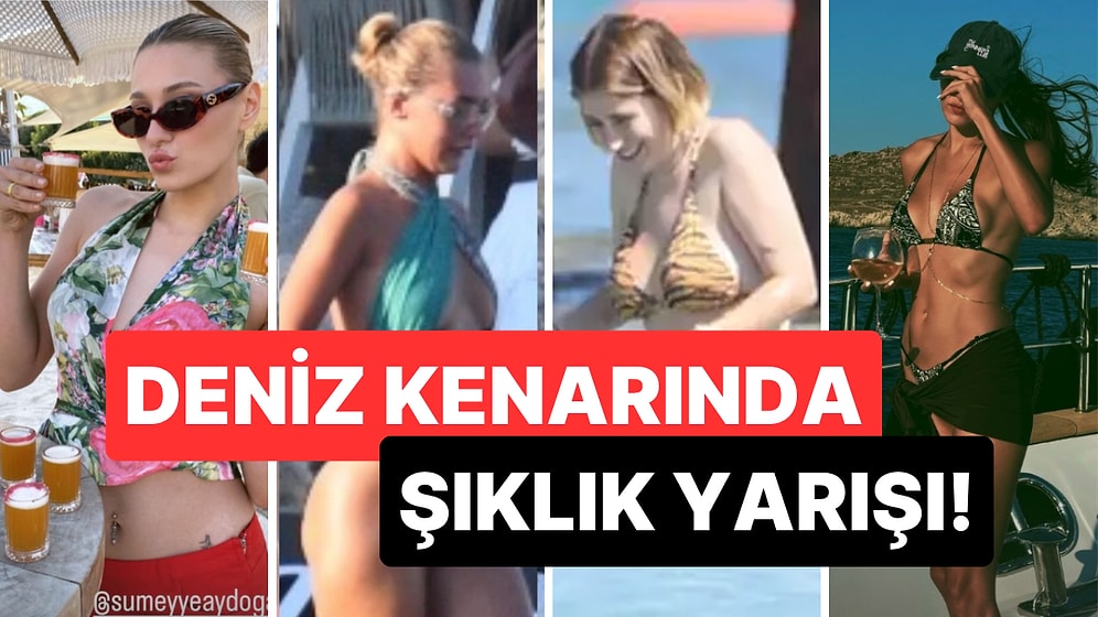 Herkes Denize Akın Etti: Tatil Sefası Yapan Ünlülerin Plaj Kombinlerini Sizlerle Oyluyoruz!