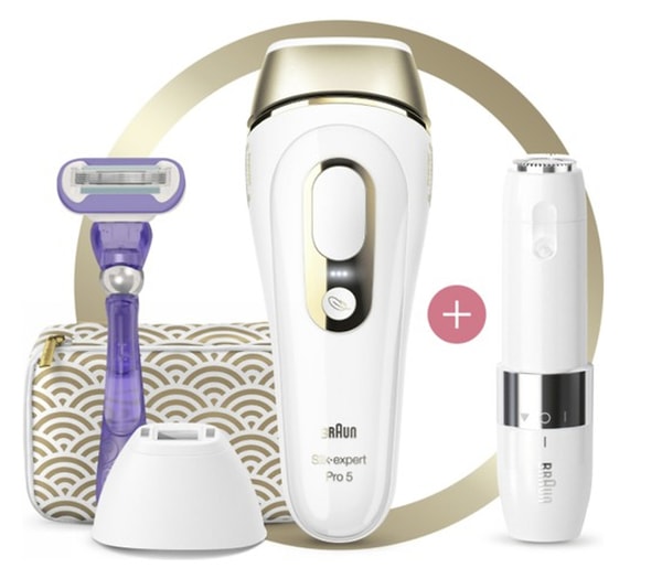 Braun Silk·expert PL5139 Yeni Nesil Ipl 400.000 Atımlı+ Braun Fs 1000 Mini Düzeltici