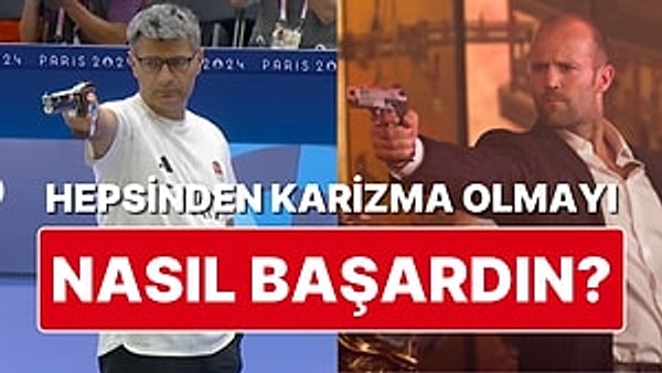 Tüm dünyanın konuştuğu Yusuf Dikeç, 2024 Paris Olimpiyatları'nda hiçbir ekipmanı olmadan yaptığı atışla gurur kaynağımız olmayı başarmıştı. Gümüş madalya kazanan Dikeç'in atışı, X'te Film Havası hesabı tarafından film karakterlerine benzetildi!