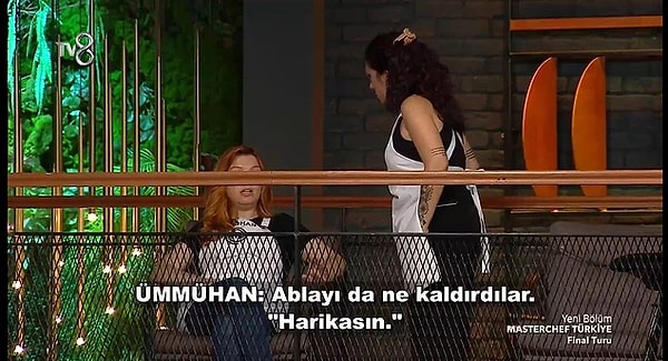 13. MasterChef'in ilk grubunda yer alan Ümmühan 4. olarak yarışmaya dahil olurken son grubun ana kadro mücadelesinde yarışmacı adaylarından birine yaptığı yorumla tepki topladı.