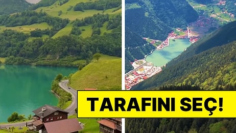 Tarafını Seç! Yeşillerin Hakim Olduğu İsviçre mi Yoksa Karadeniz mi?