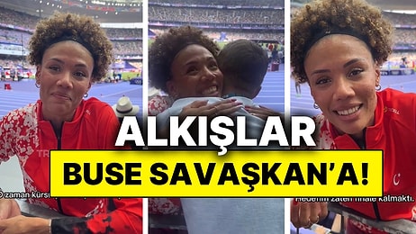 Bizi Finallere Taşıyan Milli Atletimiz Buse Savaşkan’ın Galibiyet Sonrası Sevinci