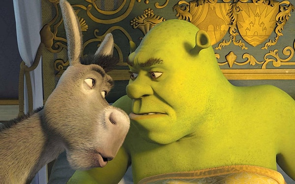 2. Shrek ve Eşek - Shrek