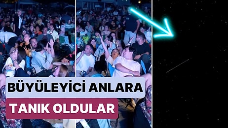 Büyüleyici Anlar: Bursa Karacabey'de Binlerce Kişi 'Perseid Meteor Yağmuru'nu İzlemek İçin Bir Araya Geldi