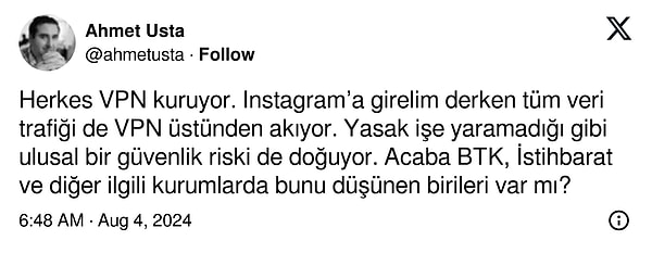 Bir Twitter kullanıcısı da bunun bir güvenlik riski doğurduğunu savundu.