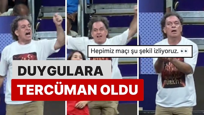 Milli Maçın Heyecanını Doyasıya Yaşayan Taraftar Herkesin Duygularına Tercüman Oldu