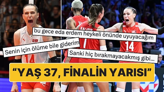 Çeyrek Finaldeki 3-2'lik Zaferden Sonra Kaptan Eda Erdem Dündar: "Yaş 37, Yolun da Finalin de Yarısı"