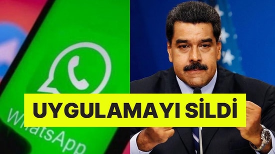 Venezuela Devlet Başkanı Nicolas Maduro Canlı Yayında WhatsApp'ı Sildi: "WhatsApp'tan Kurtuldum"