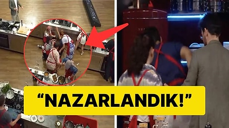 MasterChef'te Bir Yarışmacı Ayağı Kayıp Yere Düşünce Feci Sakatlandı!