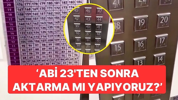 47 Katlı Binaya Sipariş Götüren Kuryenin Asansörle İmtihanı! 'Abi 23'ten Sonra Aktarma mı Yapıyoruz?'