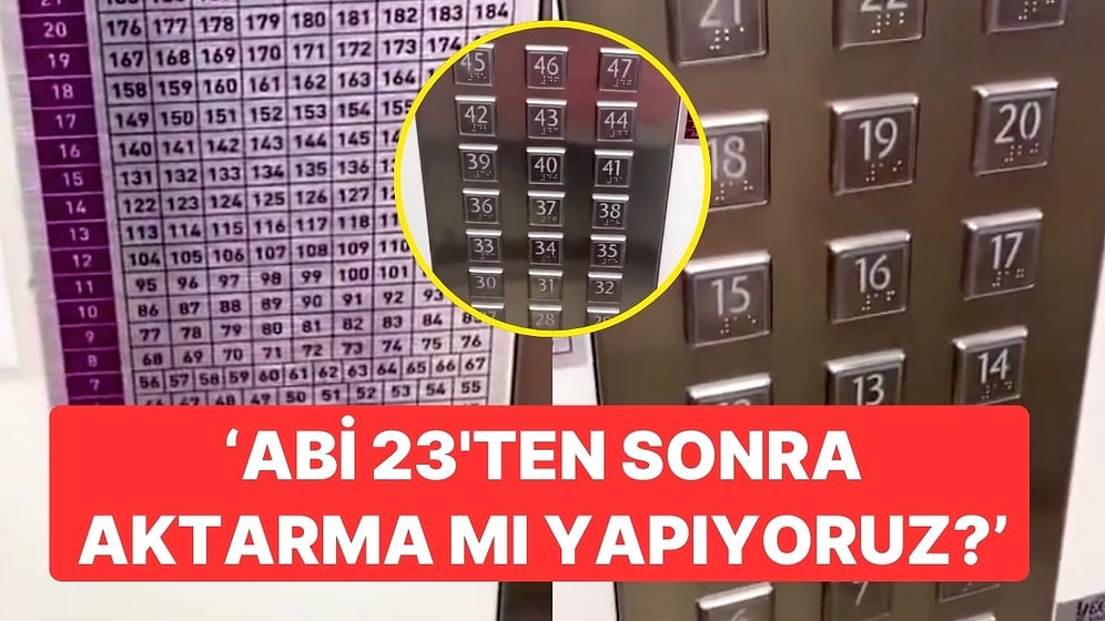 47 Katlı Binaya Sipariş Götüren Kuryenin Asansörle İmtihanı! 'Abi 23'ten Sonra Aktarma mı Yapıyoruz?'
