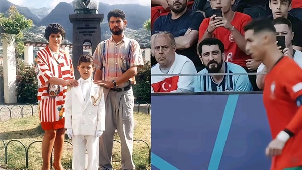 Mahsun Karaca her masada var. Milli takımı desteklemek için gittiği Almanya'da bile objektiflere yakalanarak Ronaldo'nun babasına benzetilmiş, Ronaldo'nun annesi bile benzerliğe şaşırmıştı.