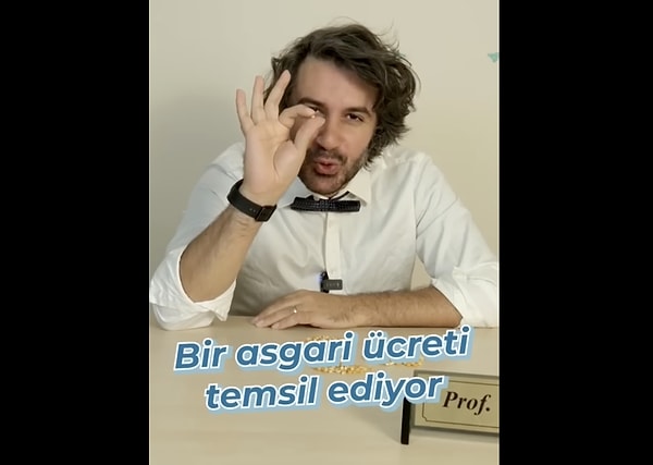 Durumun net bir şekilde anlaşıldığı video izleyenlerin biraz canını sıktı.