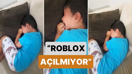 Instagram'ın Ardından Roblox da Gitti: Roblox'a Giremeyen Bir Çocuk Hüngür Hüngür Ağladı