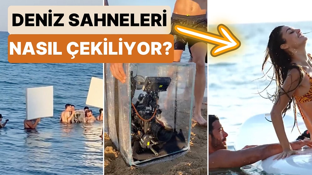 Bir Set Çalışanı Çekim Esnasında Gösterdi: Dizi ve Filmlerde Deniz Sahneleri Nasıl Çekiliyor