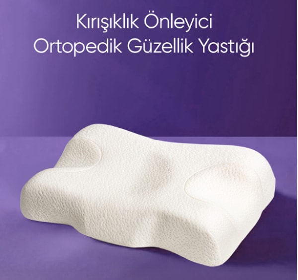 4. Beauty Pillow - Kırışıklık Önleyici Ortopedik Güzellik Yastığı