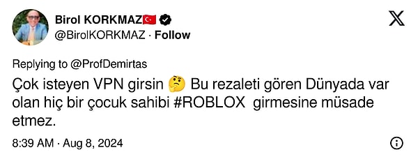 Roblox yasağına destek verenler de oldu! 👇