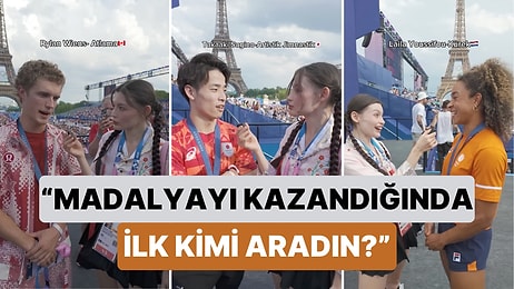 Madalyalarıyla Hem Ülkelerine Hem Ailelerine Gurur Yaşatan Sporcular Sevinçlerini İlk Kiminle Paylaştı?