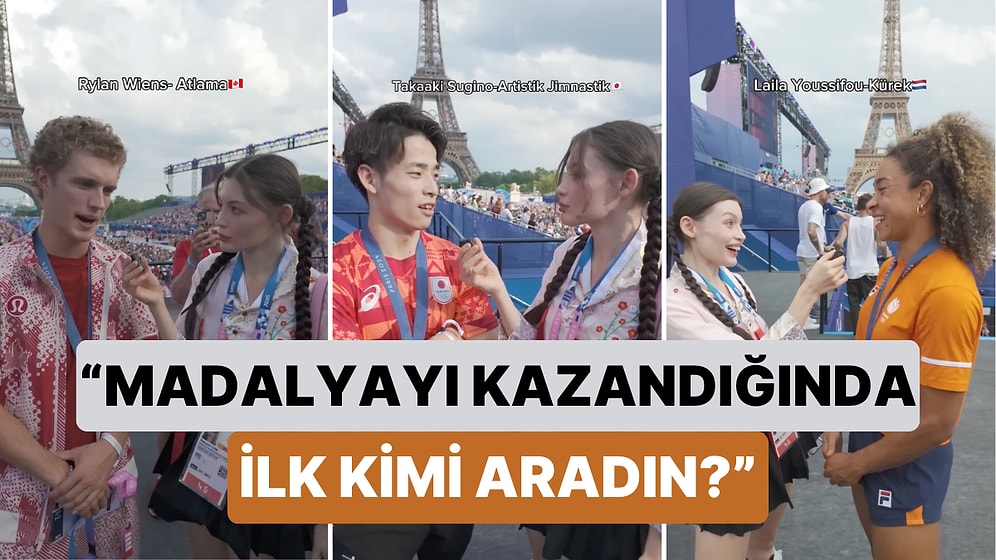 Madalyalarıyla Hem Ülkelerine Hem Ailelerine Gurur Yaşatan Sporcular Sevinçlerini İlk Kiminle Paylaştı?