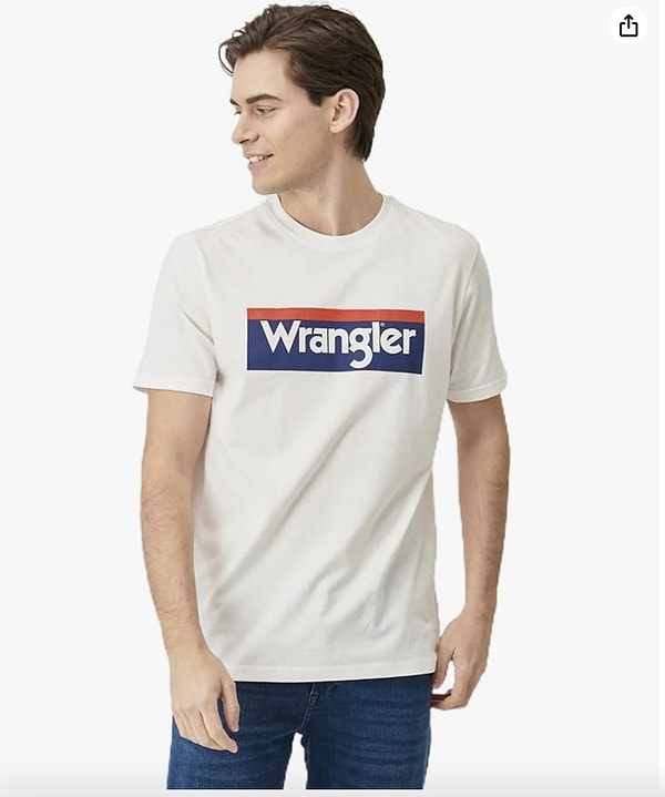 Wrangler Erkek Lightweight SS 3Color Logo Crew Neck Bisiklet Yaka T-shirt