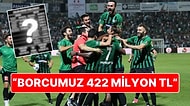 Kasada 25 Bin TL Var: Transfer Yasağı 3 Sezondur Devam Eden Denizlispor'un Borcu 422 Milyon TL'yi Aştı!